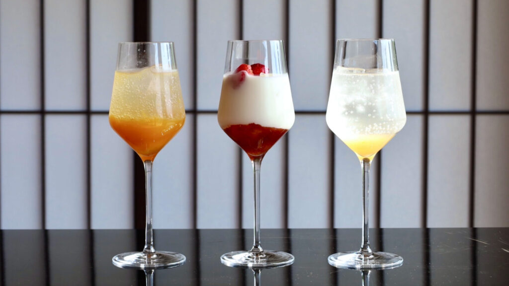 甘味処たか長夏の自家製ドリンクSUMMERBEVERAGES